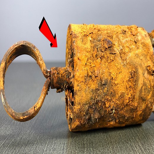 Extremely Rusty 198-Year-Old Antique Lock Restoration #LockRestoration #AntiqueRestoration #BeforeAfter | Matt Rockhold
