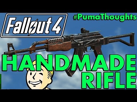 FALLOUT 4: Nuka World DLC - Handmade Rifle Weapon Analysis, Review and Location #PumaThoughts