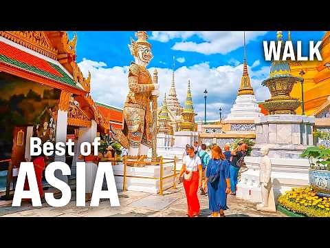 The Ultimate Asian Expedition | ASIA Walking Tour with Captions [4K Ultra HD/60fps]