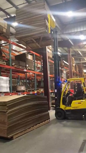 102K views · 184 reactions | He tried to lift double the maximum weight limit on the forklift #funny | Dying Voice Dude | Facebook