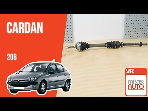 Changer le cardan Peugeot 206 🚗