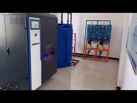 0.8% sodium hypochlorite generator brine electrolysis on site generation #sodiumhypochlorite