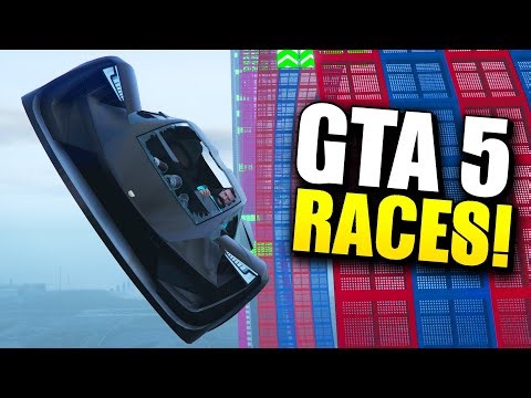 GTA 5 Races With Gareeb, Aang, Daddy And Potato (18+)