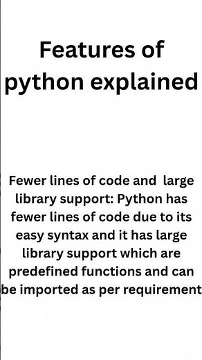 Few Lines of Code and Large Library Support