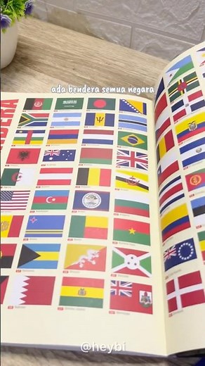 Atlas of Indonesia and the World || Complete with Province Maps and Country Flags