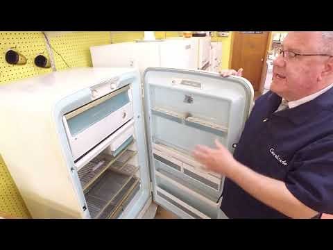 Vintage Appliances: Refrigerators - General Electric, Westinghouse, Norge, Kelvinator, Frigidaire