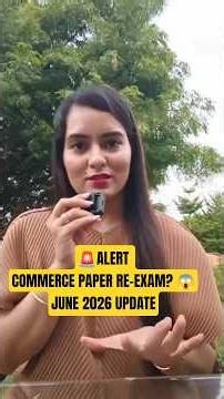 COMMERCE PAPER RE-EXAM? 😱JUNE 2026 UPDATE #ytshorts #commercepaper #ugcnetreexam #ugcnetexam