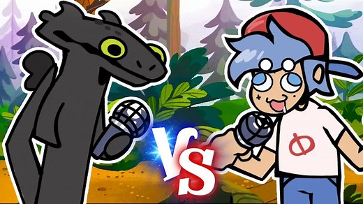 FNF 没牙跳舞迷因 (Toothless Dance Meme)