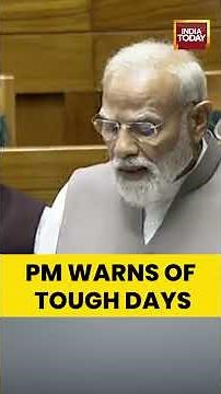 Modi Cautions: Tough Days Ahead Amid Energy Concerns | Iran War | Modi's Speech | Lok Sabha