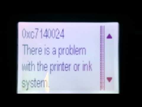 HP ProX 451, 551, 476, 576 Error Code - 0cx7140024