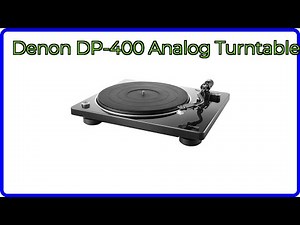 REVIEW (2025): Denon DP-400 Analog Turntable. ESSENTIAL details.