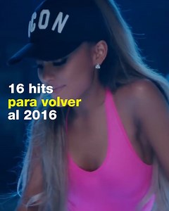 2M views · 10K reactions | ¿En qué andaban en 2016? Acá van 16 de los hits que escuchábamos en esa época a donde fuera que vayamos: #ArianaGrande, #SelenaGomez, #Shakira, #Tini... qué temazos, lpm.  La mejor música escuchala siempre por MTV.  | MTVLA | Facebook