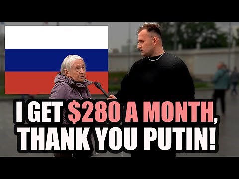 Street Interview in Russia’s Richest City: Retirees on $280
