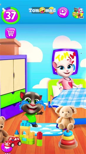 Tom Try To Play With Toys 🪀🧸 #funny #trending #viral #shorts #meme