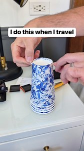 5.1M views · 19K reactions | How to make a phone stand out of a paper cup #smartphone #phonestand #papercup #traveltips | Liz & Jeff | Facebook