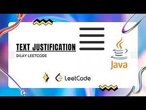 Text Justification leetcode || leetcode 68 || daily leetcode