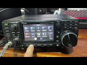 icom 7300 reset ￼ Chinese to English ￼