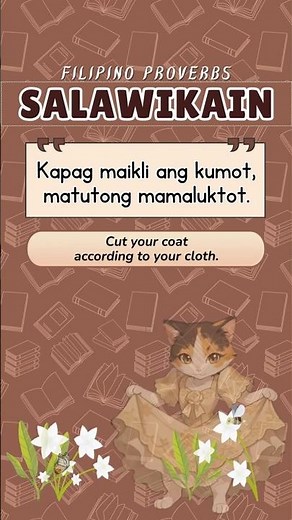 🐱 Salawikain 12: Halimbawa ng Kasabihan na may Aral at Kahulugan #salawikain #filipino #proverbs