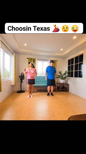 Learning Choosin Texas line dance choreograph by Nidhi Risi #goodvibesonly #LineDancingFun #dance #linedance #choosintexas | Brian and Marissa