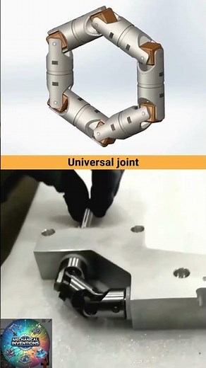 How a Universal Joint ACTUALLY Works 🤯 (Best for educational/viral)