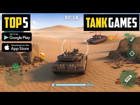 Top 5 New & Best TANK Games For Android 😍🔥|| 2024 || 5 Best High Graphics TANK Games For Android