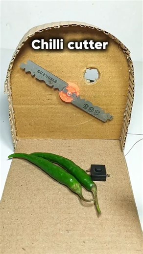 Md. saif on Instagram: "Chilli cutter #chillimachine #cutter #project #innovative #dcmotor"