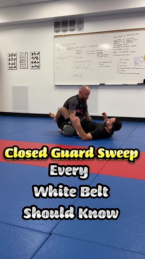 Closed Guard Sweep Techniques in Brazilian Jiu-Jitsu