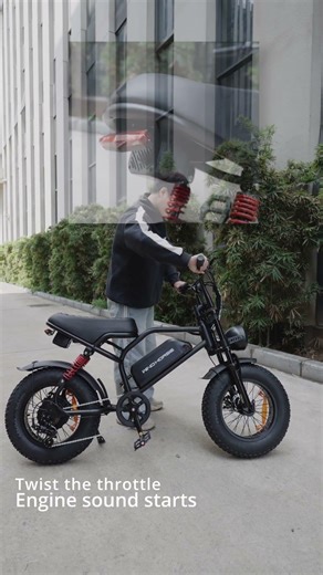 V8MINI: Simulates motorcycle riding with immersive sound.