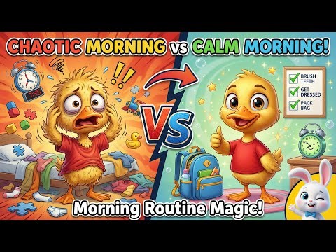 Morning Routine Magic- Ep 8 | DoDo & RoRo Learn the Power of Organization