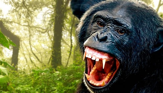Ranking all 8 great apes by danger - least deadly to deadliest