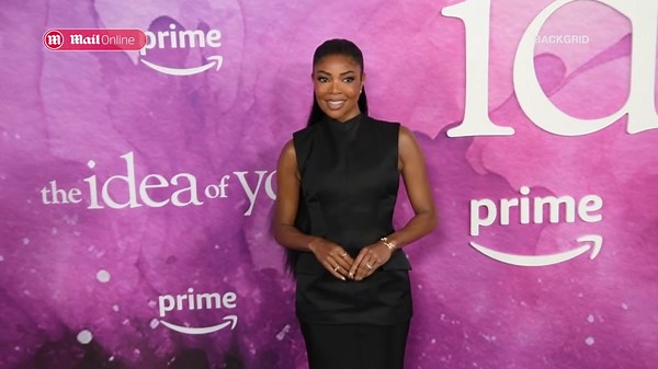 Gabrielle Union looks stunning at The Idea of You premiere
