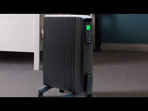 Dimplex EvoRad Bluetooth controlled 2kW oil free eco radiator anthracite