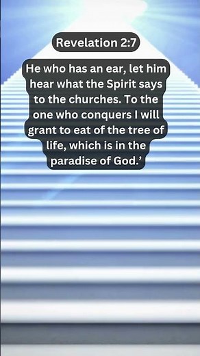 Journey of faith and spiritual growth | Revelation 2:7 Daily Bible Verse
