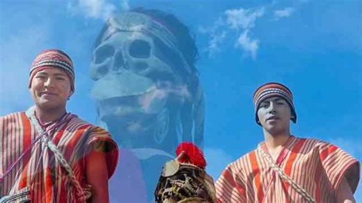 Ancient Peruvian Mummy In Cusco Peru