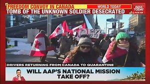 10K views · 59 reactions | Protests in Canada against Trudeau's vaccine mandate Watch this report for all the details #WorldToday| Geeta Mohan | India Today | Facebook
