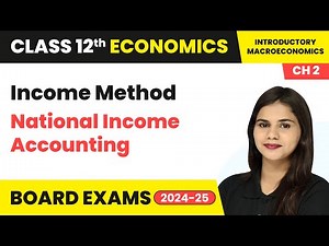 Income Method - National Income Accounting | Class 12 Economics Chapter 2 | CBSE 2025