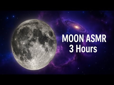 🌕 Deep Moon ASMR | 3 Hours Hypnotic Cosmic Sleep Ambience
