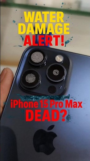 "iPhone 15 Pro Max Water Damage Saved! 🔥 Full Tear Down & Repair | Miracle Fix"