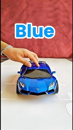 Red Blue Red Pattern 🚗 | Learn Colors for Kids | Toy Cars