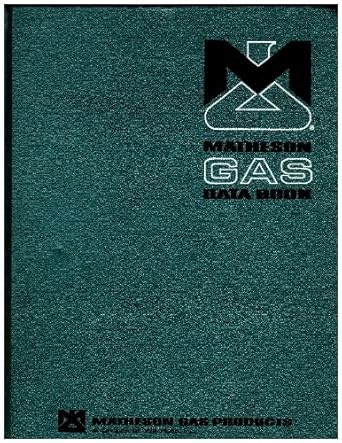 Amazon.com: Matheson Gas Data Handbook 5TH Edition: Matheson Gas: Libros