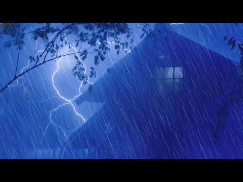 EPIC Storm & THUNDER! Real Hurricane Wind & Heavy Rain Sounds for Sleep/Relax