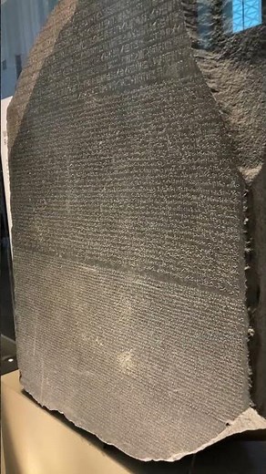 London: Face to Face with the Rosetta Stone | British Museum