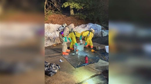 Investigators uncover apparent clandestine meth lab in Norton woods