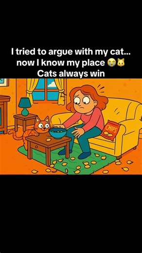 #CartoonComedy #CatVsHuman #FunnyCartoon #CatLife