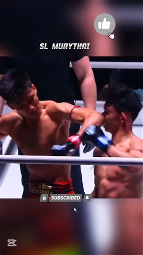 Aliff shocks Rittidet with a SPINNING ELBOW for the incredible comeback KO! #muaythai #mma #ufc