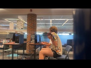 Screaming In a Library Prank!