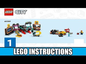 LEGO Instructions | City | 60389 | Custom Car Garage (Book 1)