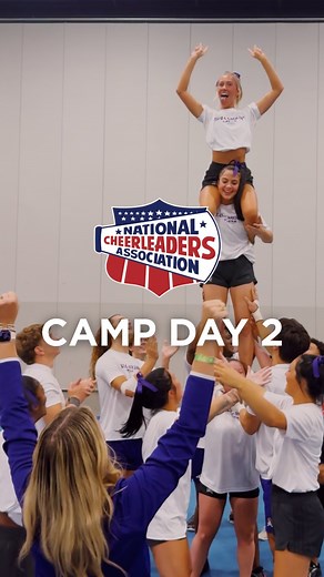 NCA CAMP DAY 2 RECAP! | East Carolina University Cheerleading Team
