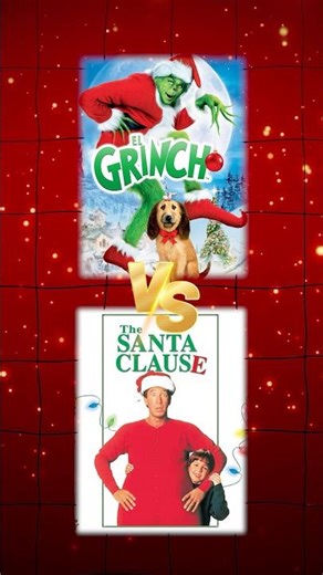 The Grinch vs. Santa Clause: Which is the best Christmas movie ever? #movies