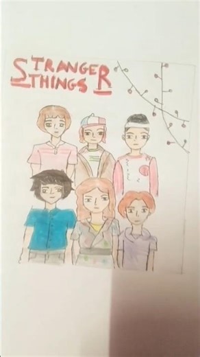 STRANGER THINGS DRAWING #strangerthings #netflix #drawing #sketch #art